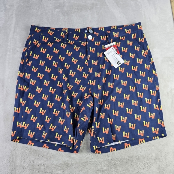 NWT Las Vegas Aviators Tripel A Shorts All Over Print Sz 40 - Picture 1 of 9